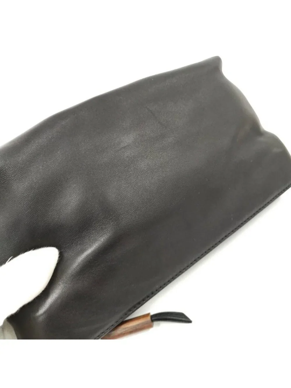 Loewe Pouch Leather Black